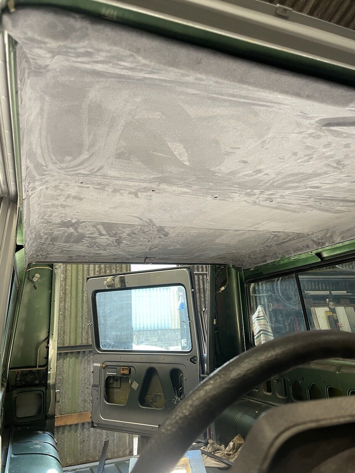 Grey - Headlining Stretch Spandex Suede: Car Headliner, Interior Trim