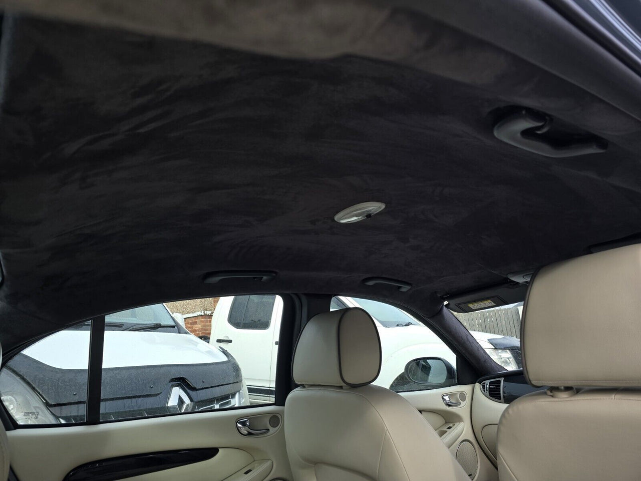 Charcoal - Headlining Stretch Spandex Suede: Car Headliner, Interior Trim