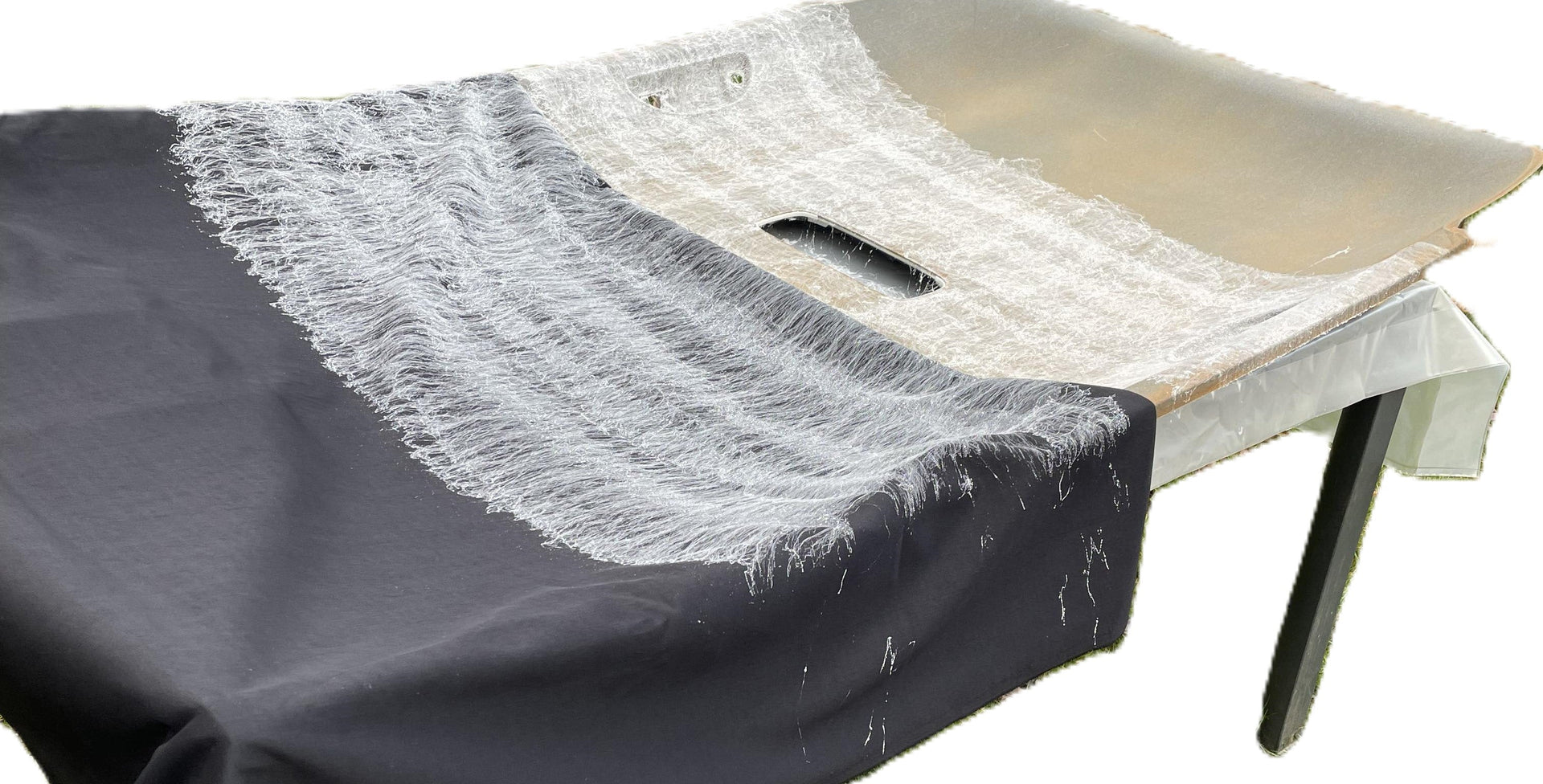 Fitting Stretch Suede with Trim-Fix Spray Adhesive