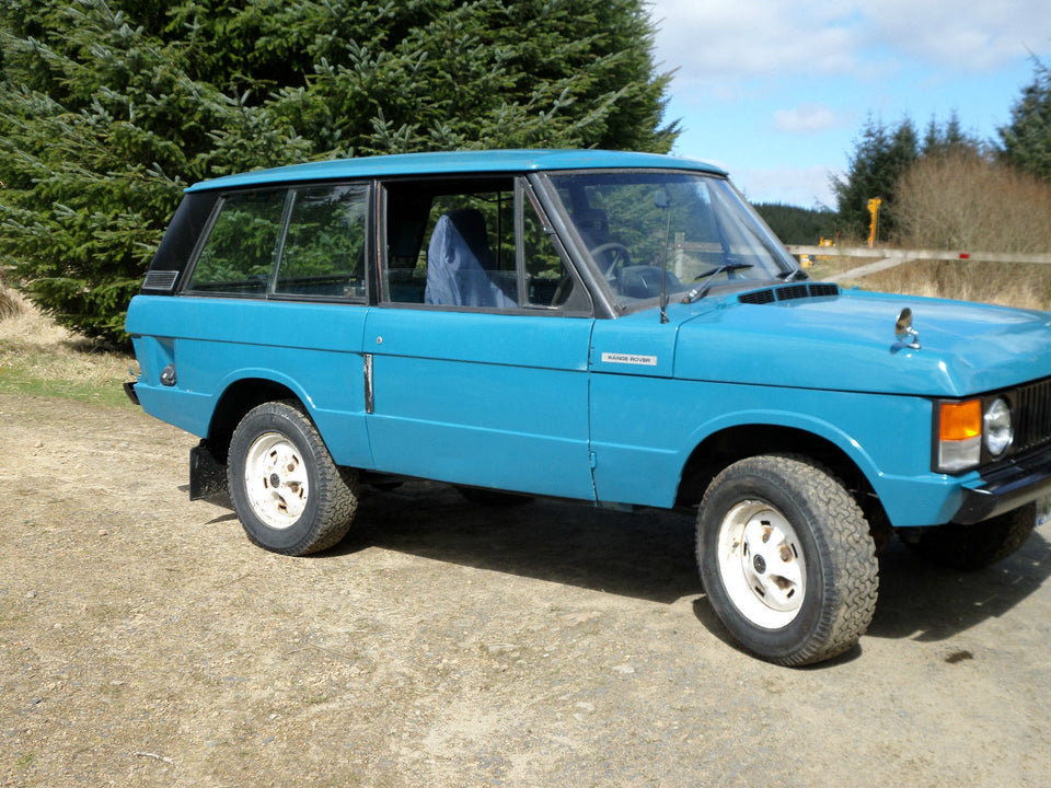 A 50-year-old Range Rover