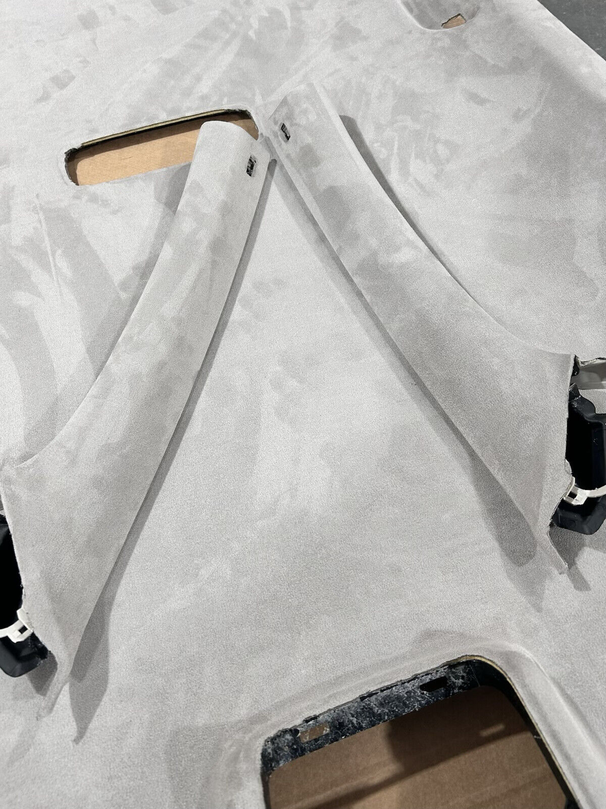 Silver Headlining Kit For VW Golf - Stretch Suede Material and Trim-Fix Adhesive